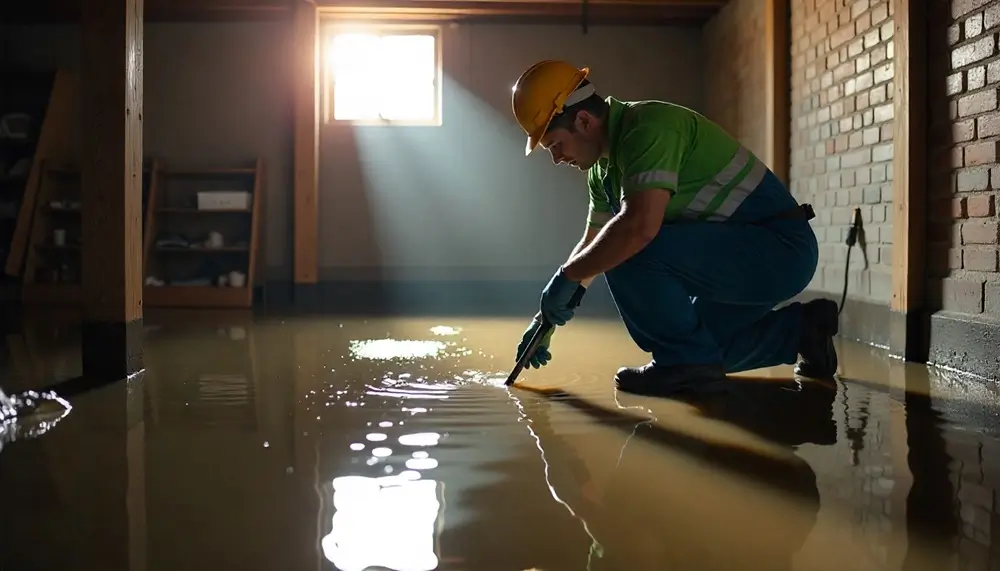 Professional water damage restoration services in Honey Grove, TX